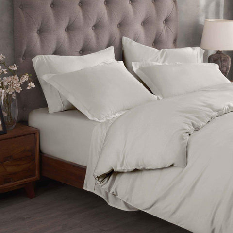 300 Thread Count Egyptian Cotton Solid Duvet Cover
