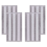 Striped Oversized Cotton Beach Towel Set of 2, 4, or 6 Piece