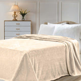 Fleece Plush Medium Weight Fluffy Soft Decorative Blanket Or Throw