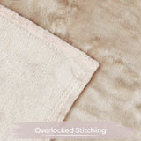 Superior Fleece Plush Medium Weight Fluffy Soft Decorative Throw