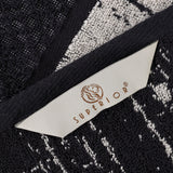 Lodie Cotton Jacquard Solid and Two-Toned Bath Towel Set of 4