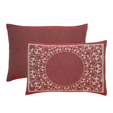 Lightweight Cotton Bedspread Set 3-Piece Lyron Floral Scroll Jacquard