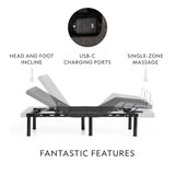 M455 Smart Adjustable Bed Base