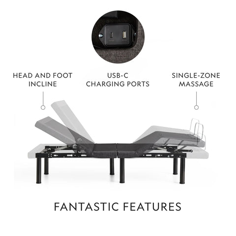 M455 Smart Adjustable Bed Base