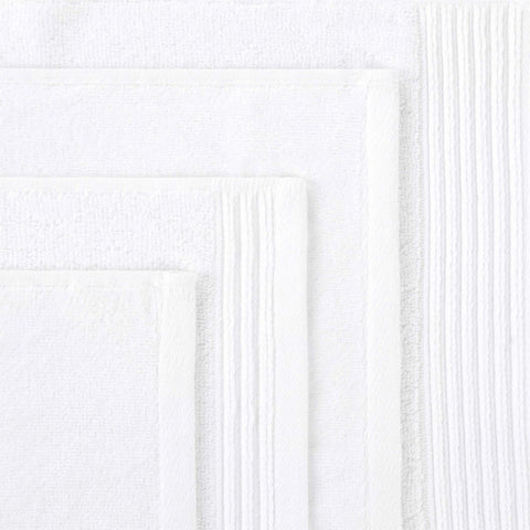 Marble Cotton Jacquard and Solid Towel Set 6 Piece