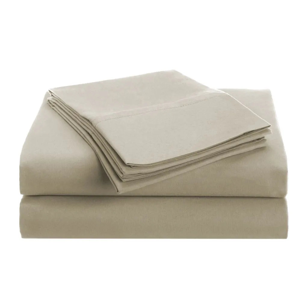 1500 Series Microfiber Deep Pocket Solid Bed Sheet Set