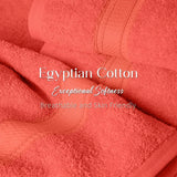 Madison Egyptian Cotton Plush Thick Absorbent Bath Towel Set of 2