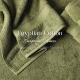 Egyptian Cotton Madison Plush Towel Set 3 Piece