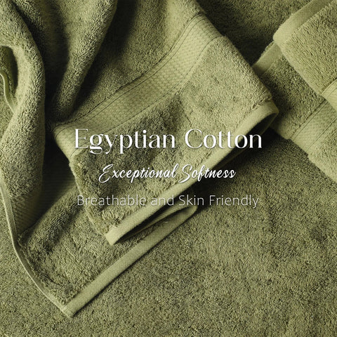 Egyptian Cotton Madison Plush Towel Set 3 Piece