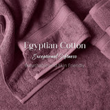 Egyptian Cotton Madison Plush Towel Set 3 Piece