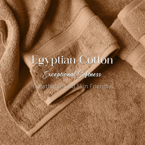 Egyptian Cotton Madison Plush Towel Set 3 Piece