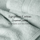 Madison Egyptian Cotton Plush Thick Absorbent Bath Towel Set of 2