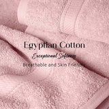 Egyptian Cotton Madison Plush Towel Set 3 Piece