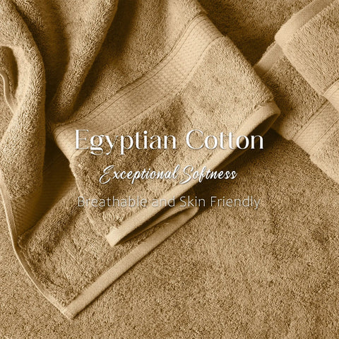 Egyptian Cotton Madison Plush Towel Set 3 Piece