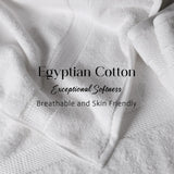Egyptian Cotton 6-piece towel set – Plush & Heavyweight
