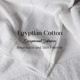 Egyptian Cotton Madison Plush Towel Set 3 Piece