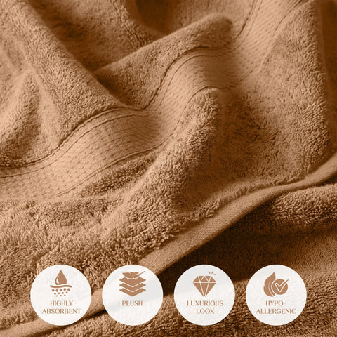 Egyptian Cotton Madison Plush Towel Set 3 Piece