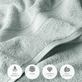 Egyptian Cotton 6-piece towel set – Plush & Heavyweight