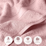 Egyptian Cotton Madison Plush Towel Set 3 Piece
