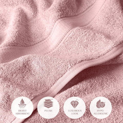 Egyptian Cotton Madison Plush Towel Set 3 Piece