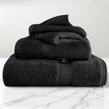 Egyptian Cotton Madison Plush Towel Set 3 Piece