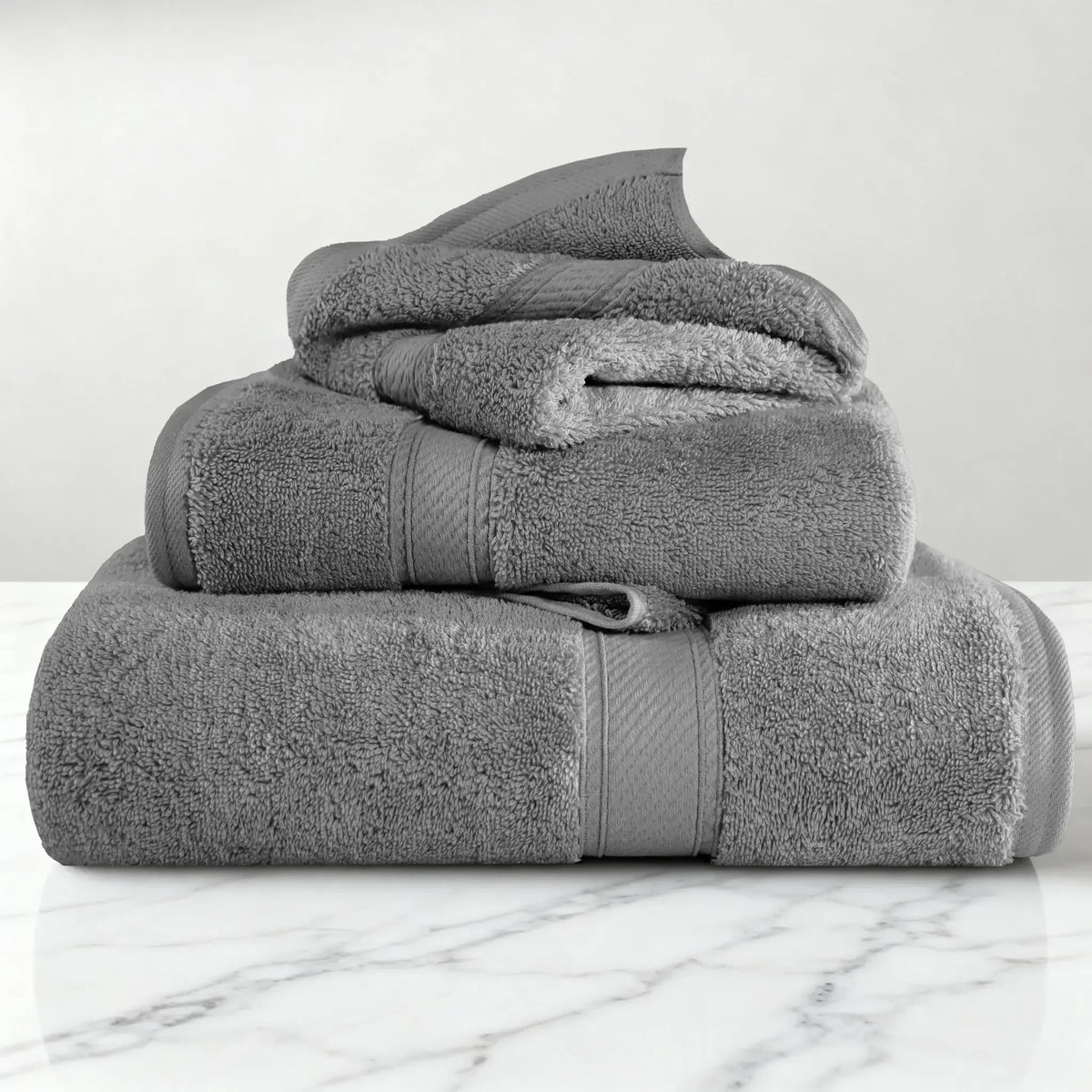 Egyptian Cotton Madison Plush Towel Set 3 Piece