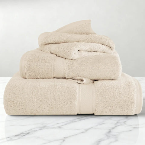 Egyptian Cotton Madison Plush Towel Set 3 Piece