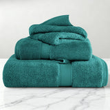 Egyptian Cotton Madison Plush Towel Set 3 Piece