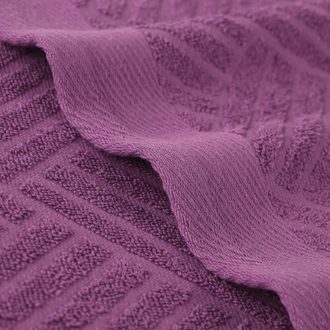 Egyptian Cotton Basketweave Towel Set 6 Piece