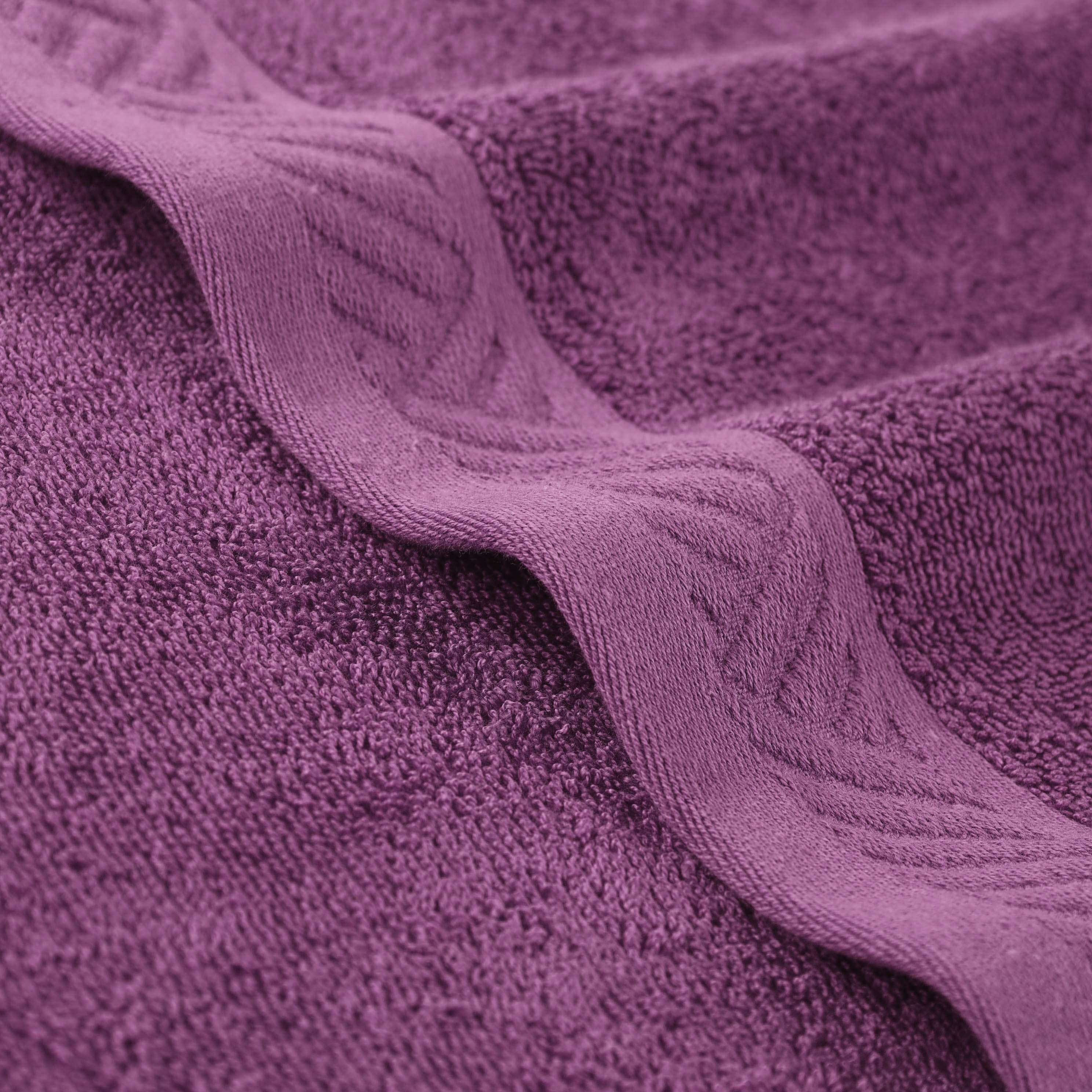Basketweave Egyptian Cotton Solid 3 Piece Assorted Towel Set