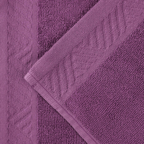 Egyptian Cotton Basketweave Solid Towel Set 3 Piece
