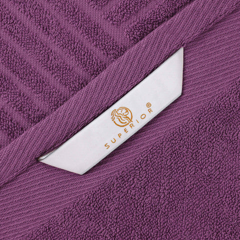 Egyptian Cotton Basketweave Towel Set 6 Piece