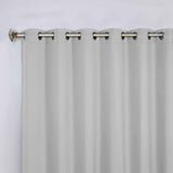 Classic Modern Solid Room Darkening Blackout Curtain Panels, Set of 2