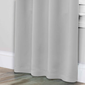 Solid Room Darkening Rod Pocket Blackout Curtain Panels, Set of 2
