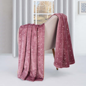Fleece Plush Medium Weight Fluffy Soft Decorative Blanket Or Throw
