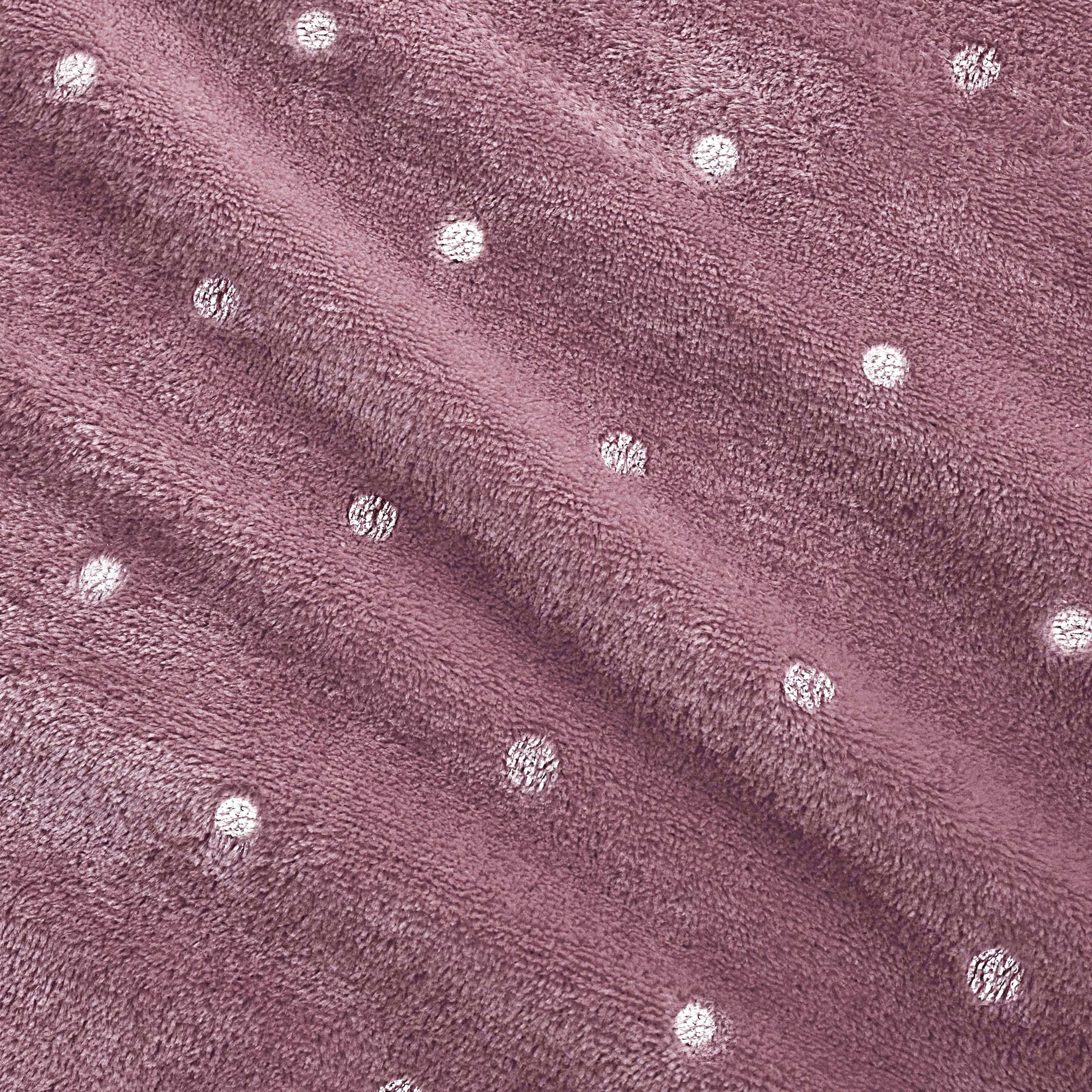 Fleece Plush Medium Weight Fluffy Soft Decorative Blanket Or Throw