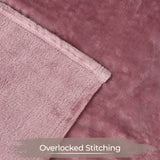 Superior Fleece Plush Medium Weight Fluffy Soft Decorative Throw