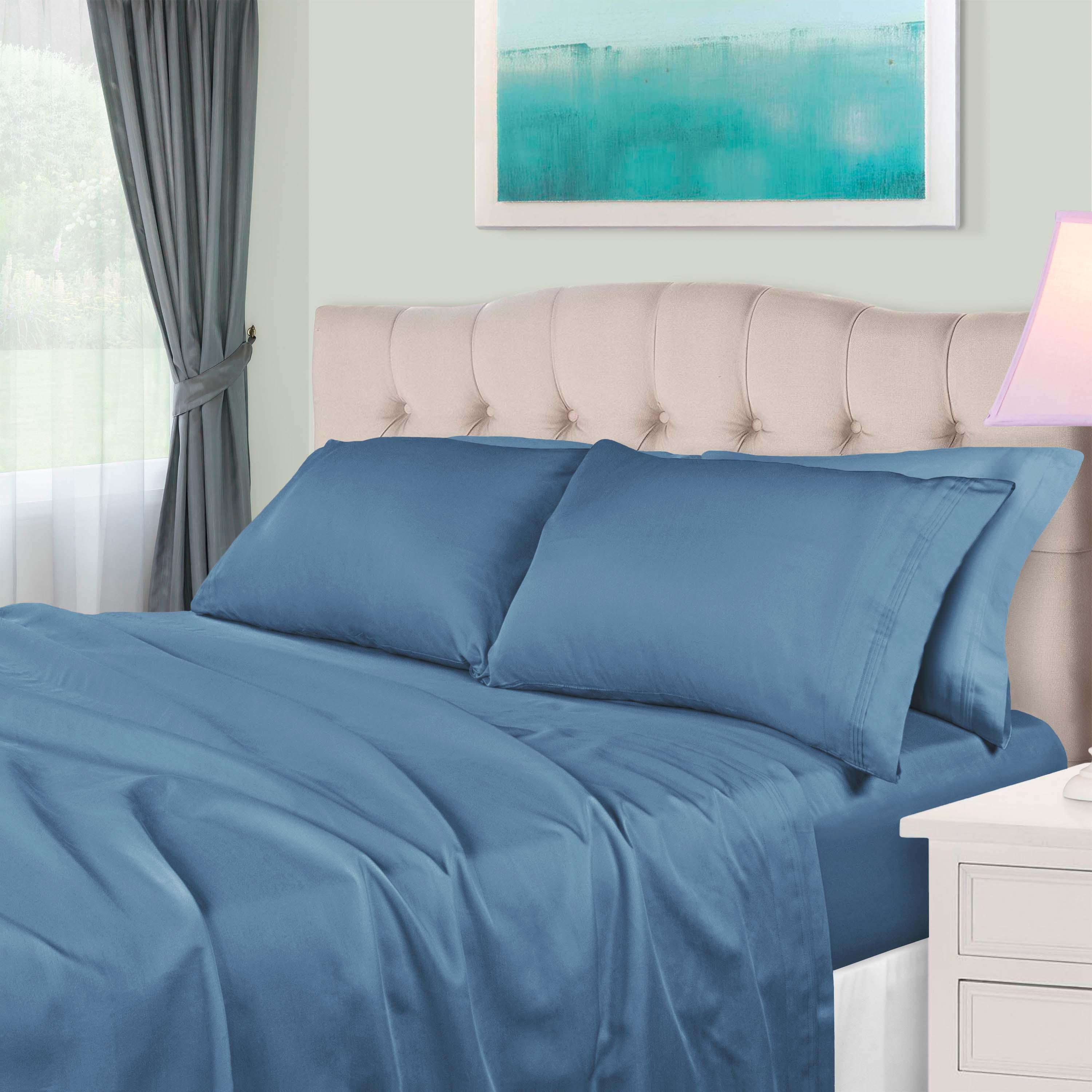 Egyptian Cotton 650 Thread Count Eco-Friendly Solid Sheet Set