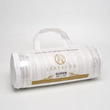 Shredded Memory Foam Pillow with Removable Rayon from Bamboo Cover