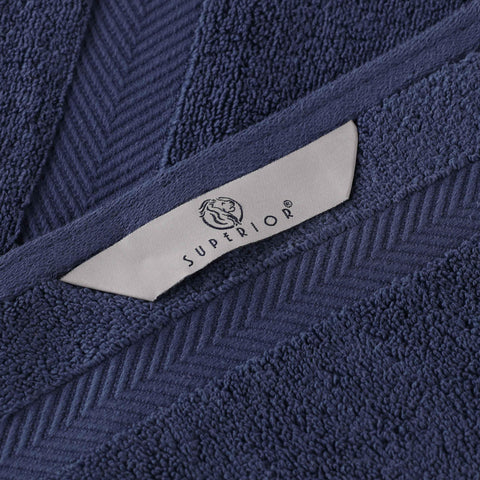 3 Piece Zero Twist Cotton Towels Soft Absorbent