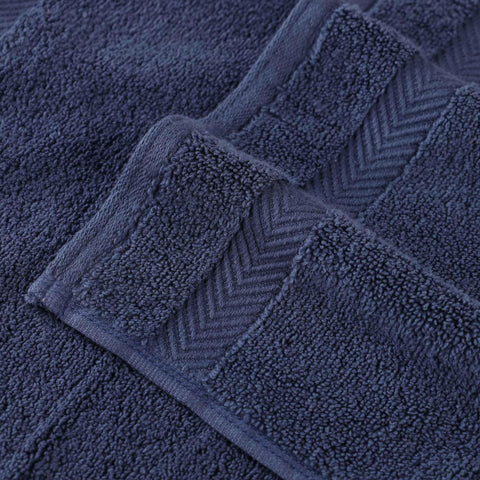 3 Piece Zero Twist Cotton Towels Soft Absorbent