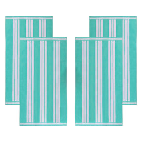 Striped Extra Large Oversized Absorbent Quick Dry Cotton Beach Towel