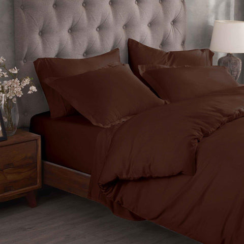 300 Thread Count Egyptian Cotton Solid Duvet Cover