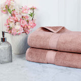 Madison Egyptian Cotton Plush Thick Absorbent Bath Sheet Set of 2