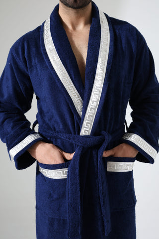 Anka Night Blue Bathrobe