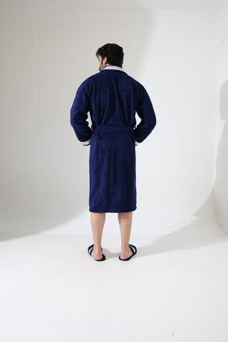 Anka Night Blue Bathrobe