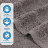 Napa Zero Twist Cotton Solid Waffle Honeycomb 9 Piece Towel Set