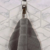 Napa Zero Twist Cotton Solid Waffle Honeycomb Hand Towel Set of 6