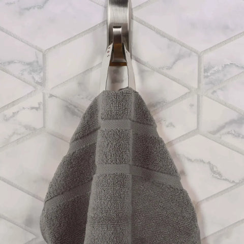 Napa Zero-Twist Cotton Waffle Face Towel Set 12 Piece