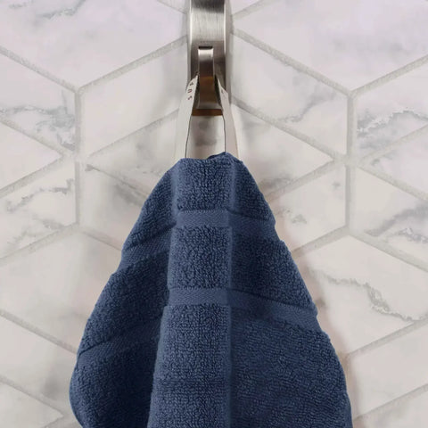 Napa Zero-Twist Cotton Waffle Face Towel Set 12 Piece